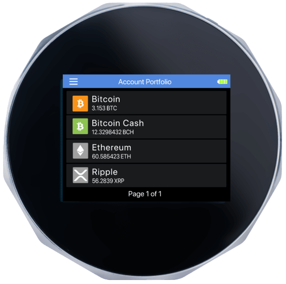SecuX V20 - Portfel kryptowalutowy