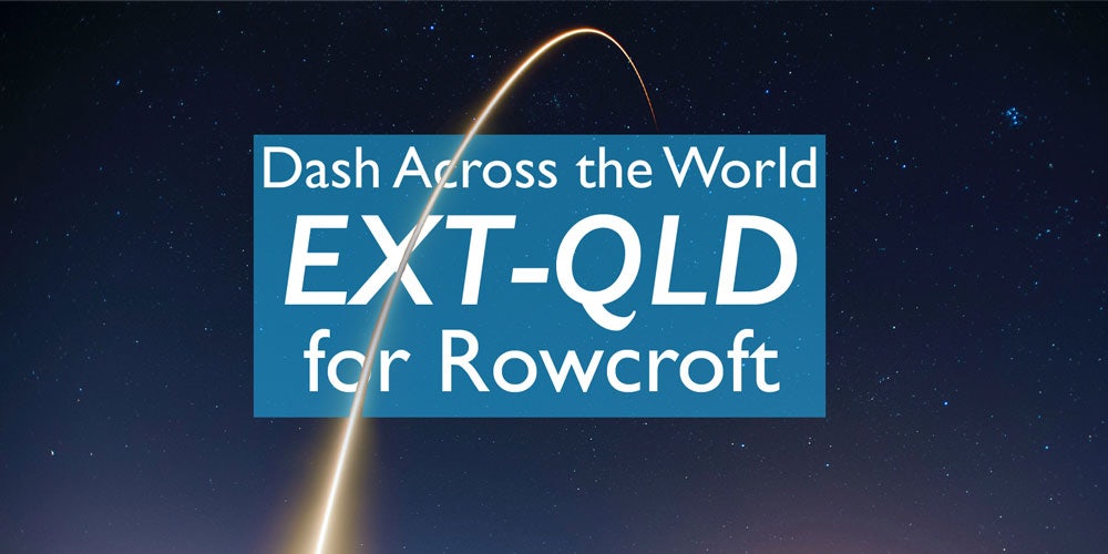 Dash Across The World for Rowcroft