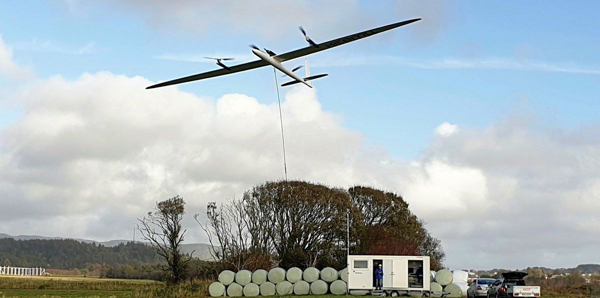 Airborne wind energy technology developed by Norwegian company Kitemill