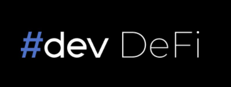 #dev DeFi logo