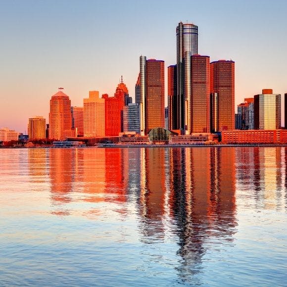 Detroit buildings