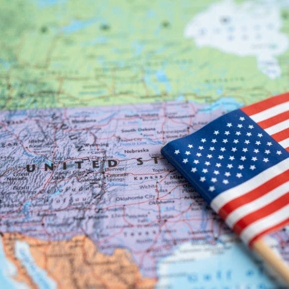united states of america map