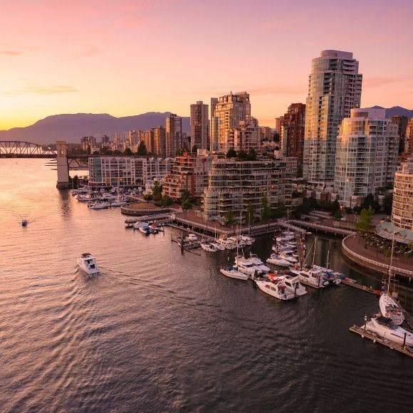 vancouver view photo river