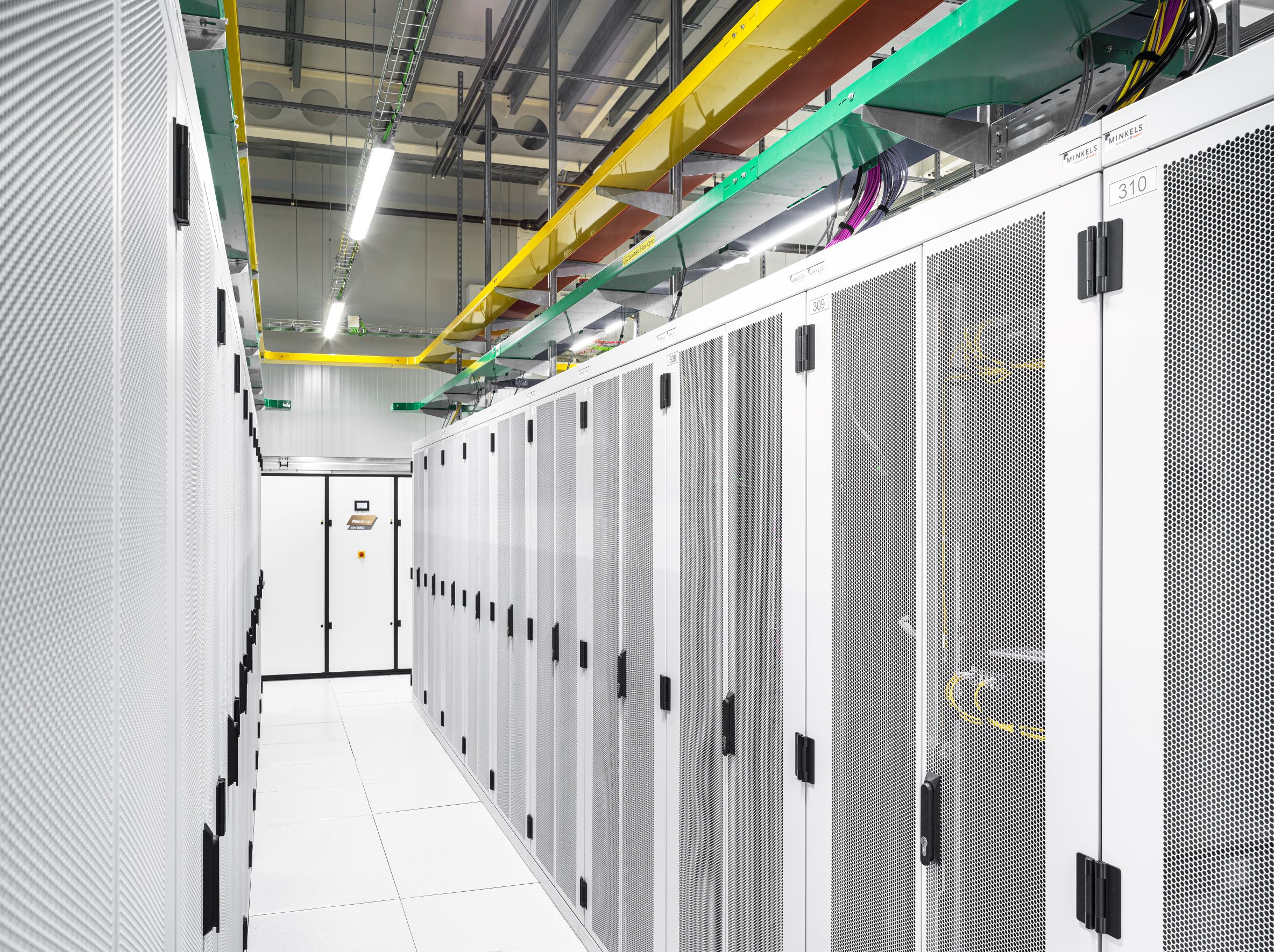 A data center in Iceland