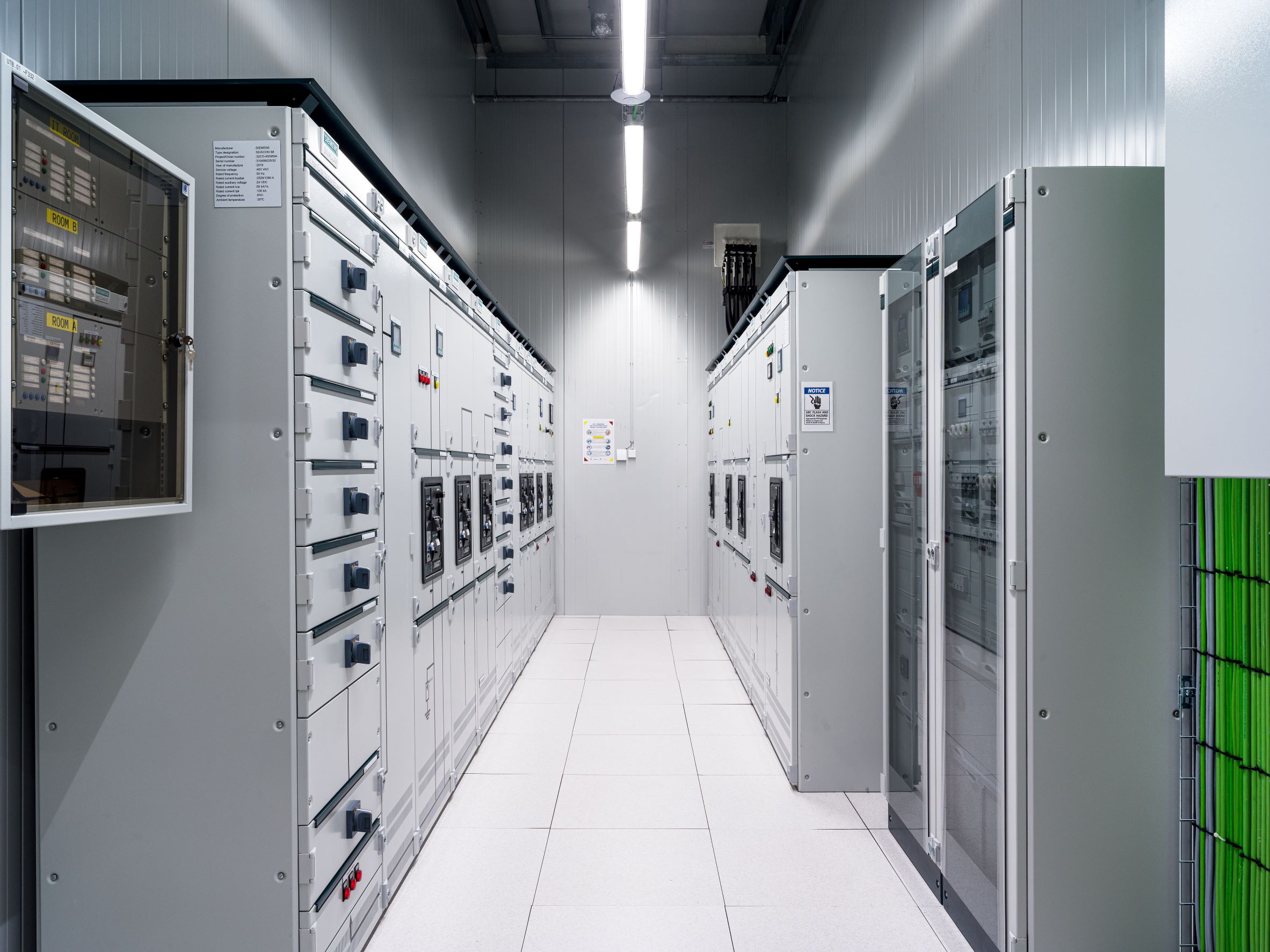 A data center in Iceland