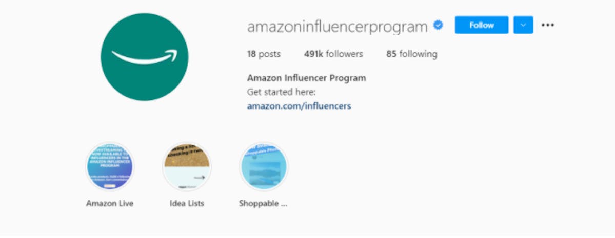 Amazon Influencer Program
