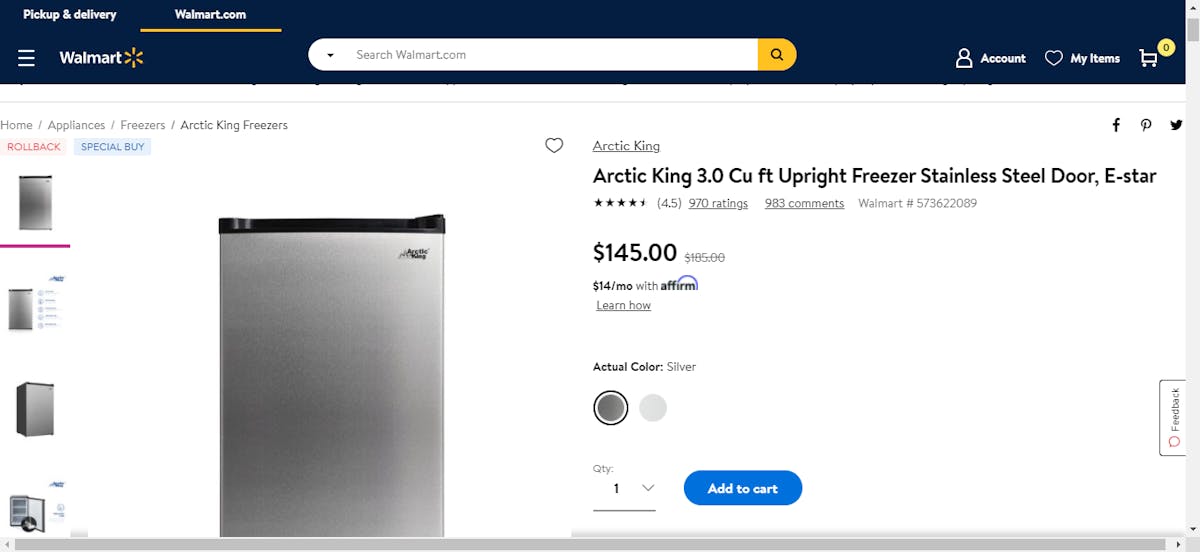 Walmart Product Title