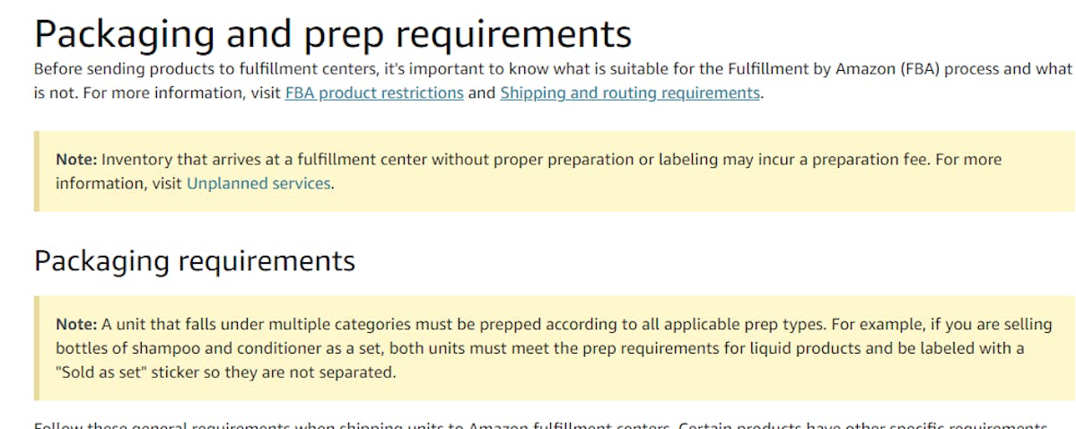 Top Requirements for Amazon Product Labeling