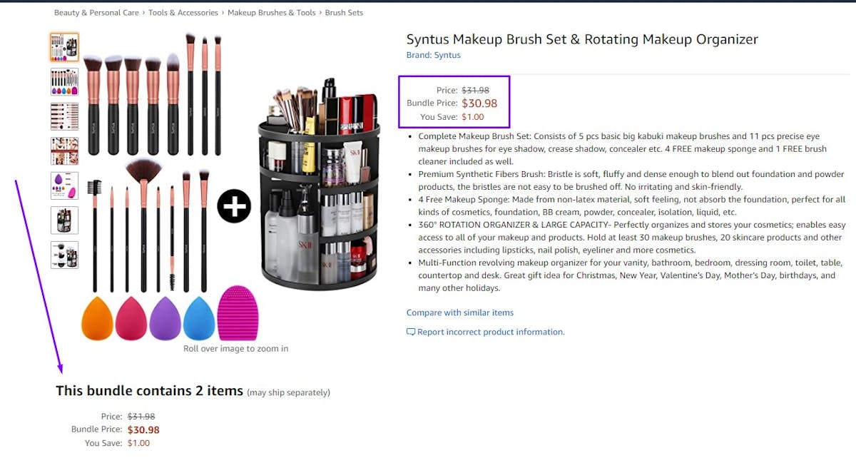 new virtual amazon product bundle tool