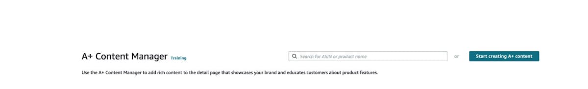 Building an Amazon Brand Story using enhanced brand content