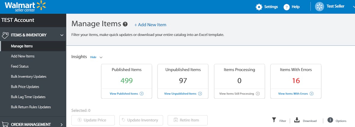 Setting Up Your Account After Walmart Marketplace Approval