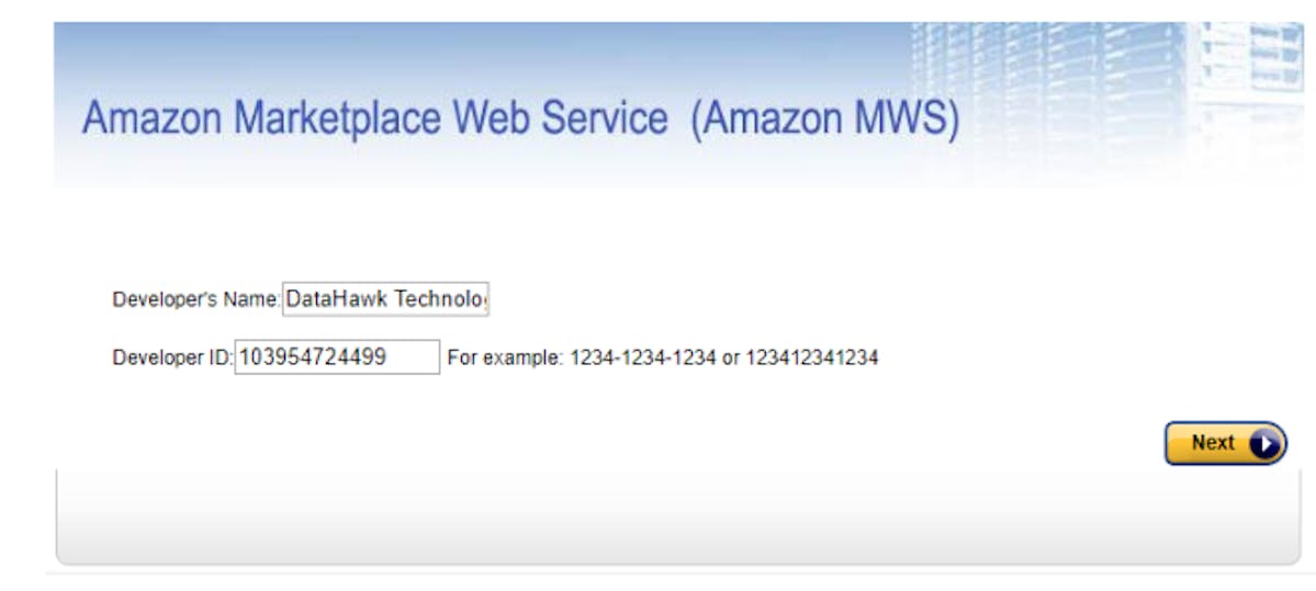 DataHawk : Amazon Marketplace Web Service