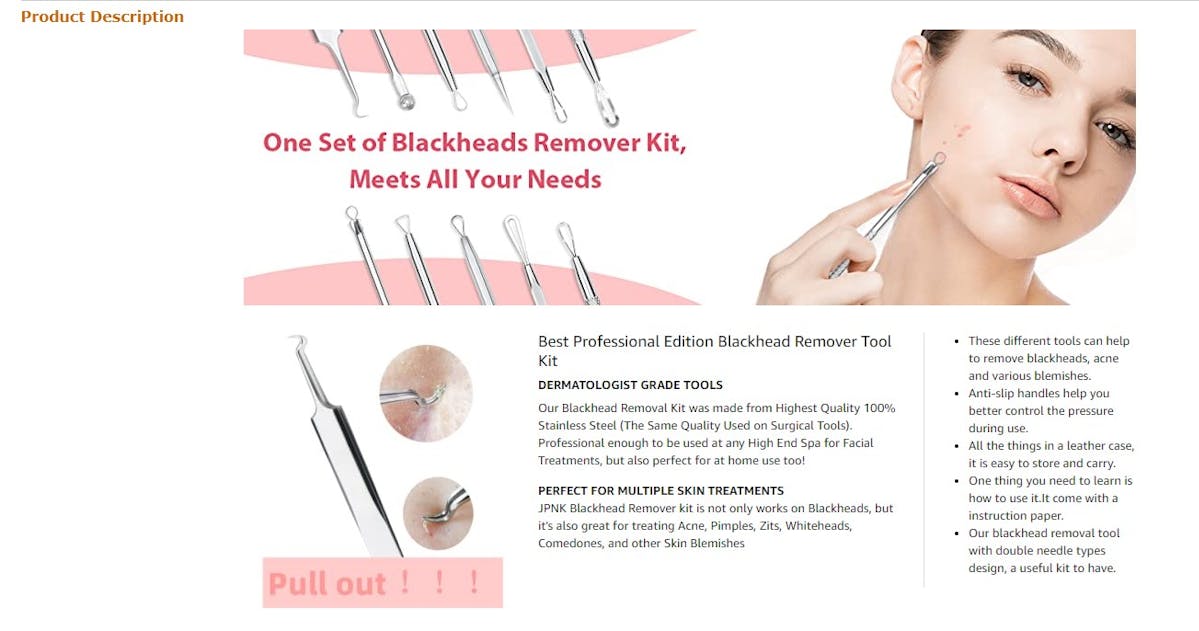 Amazon Product Listing