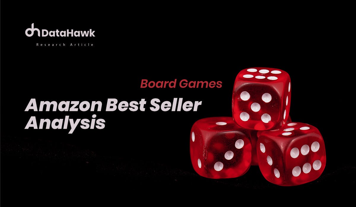 Amazon board games best sellers analysis