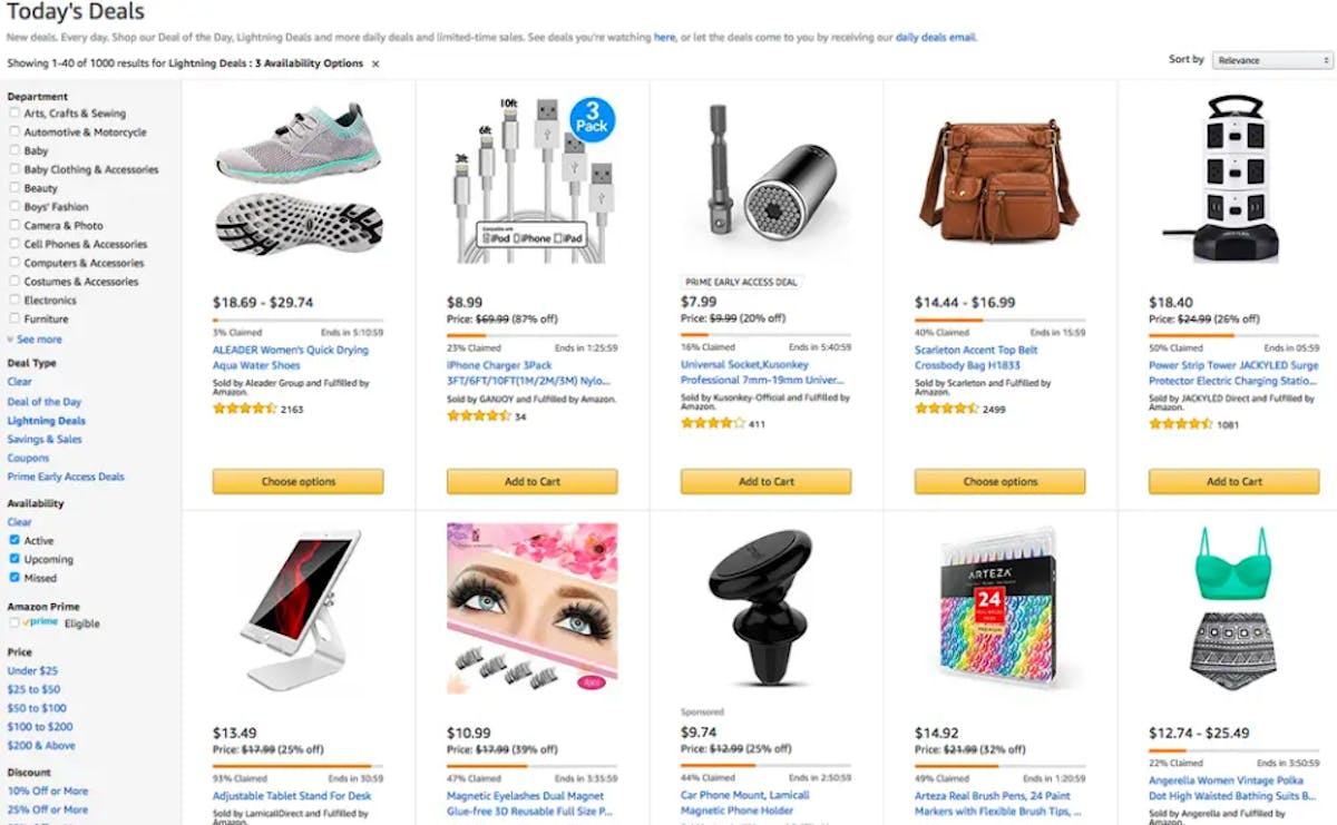 Amazon's Lightning Deals