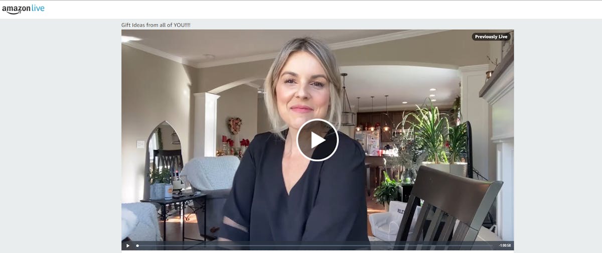 What is Amazon Live?