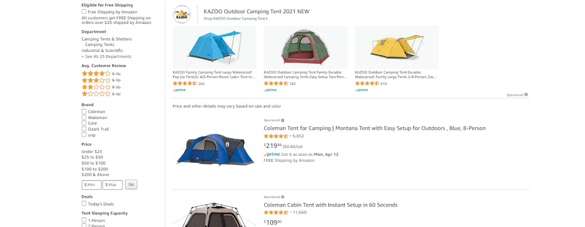 Amazon A10 Algorithm