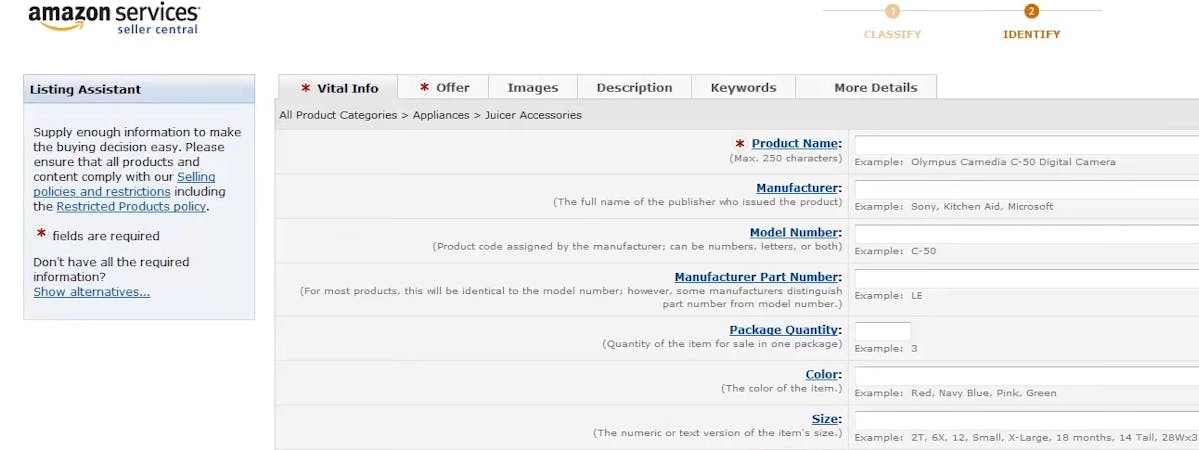 Amazon's ASIN Creation Policy