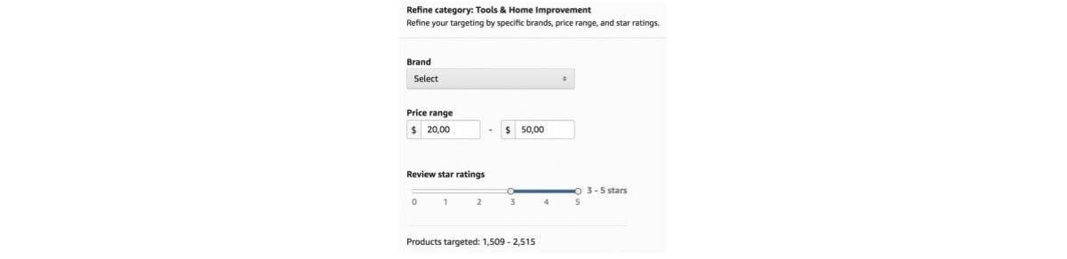 Amazon Targeting Ads
