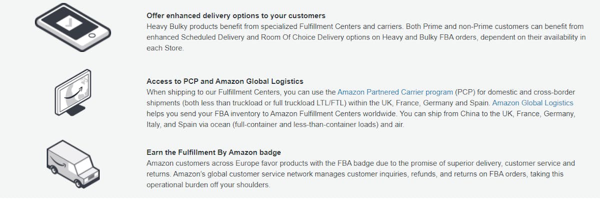 Amazon's FBA Program UK (New Launch)
