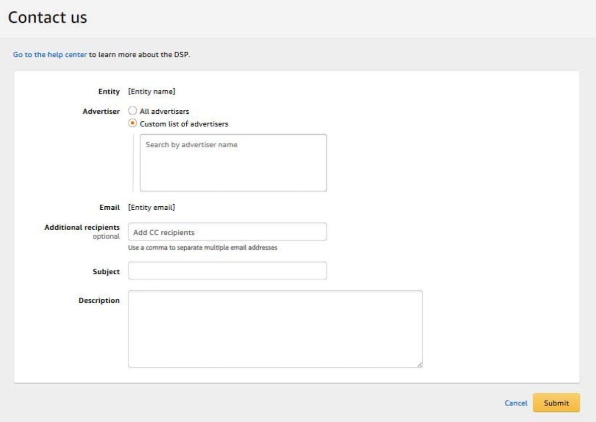 Amazon Demand Side Platform (DSP)