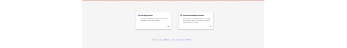 Google Ads Tool for keyword Research