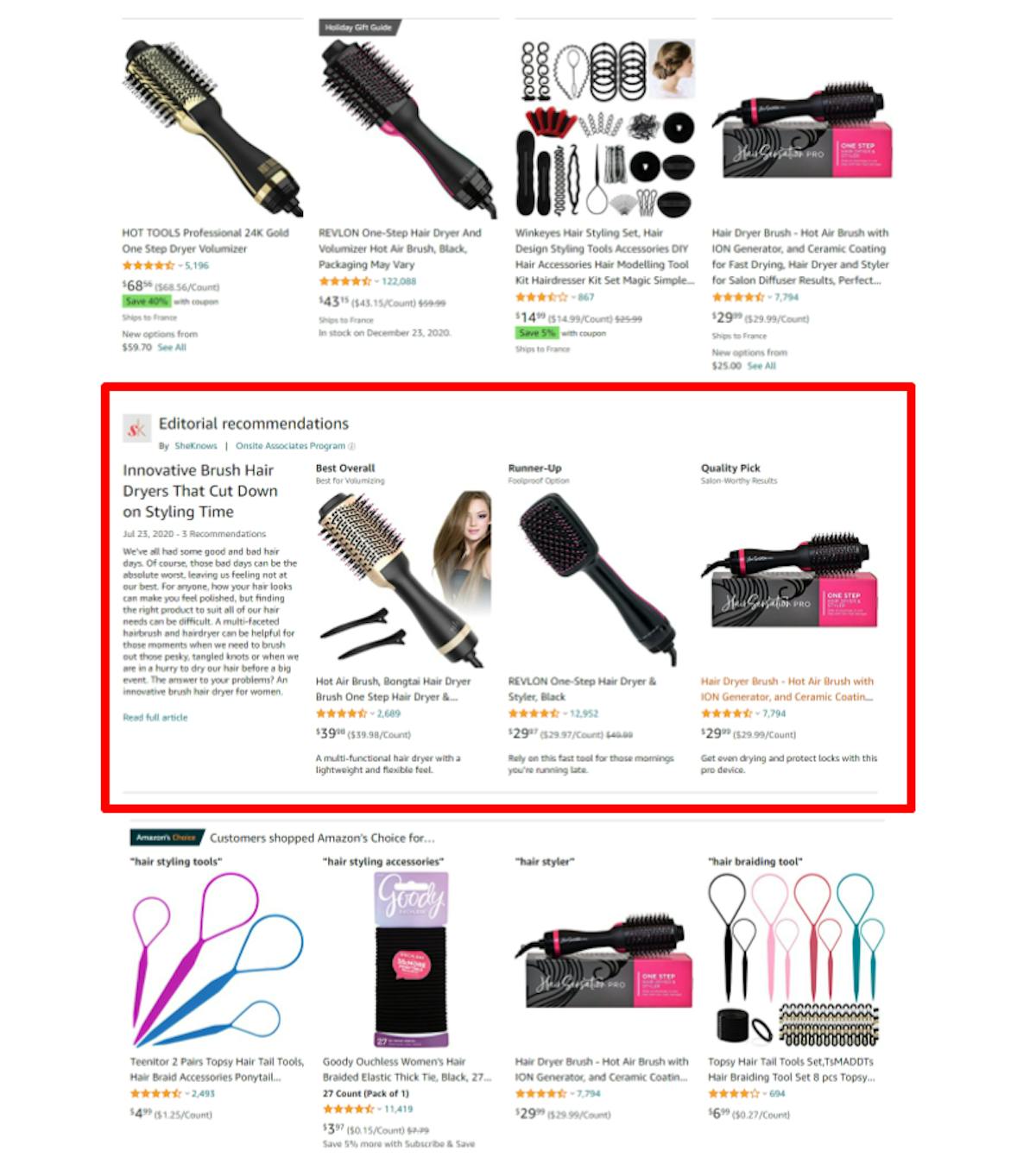 Sellers Guide to Amazon Editorial Recommendations