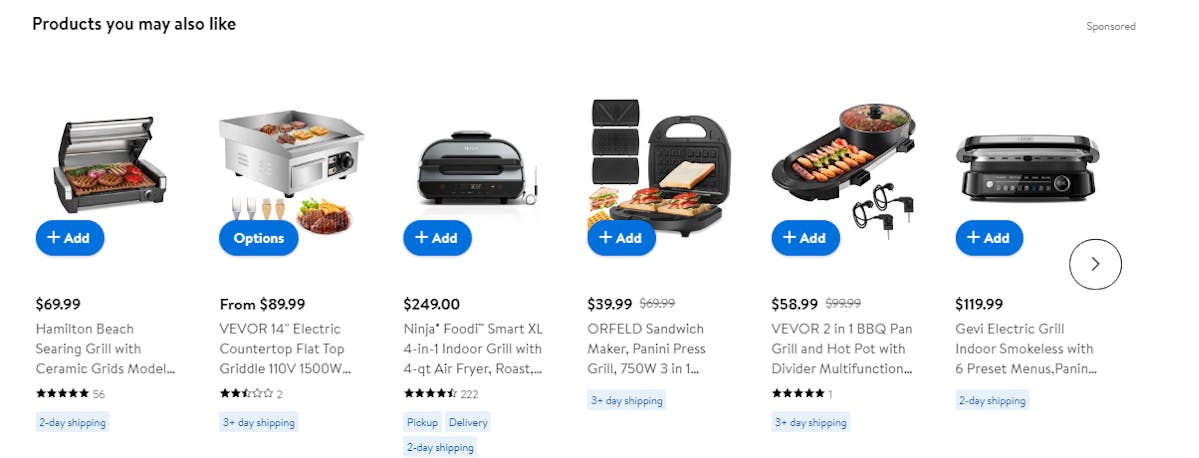 Ad Carousels Amazon