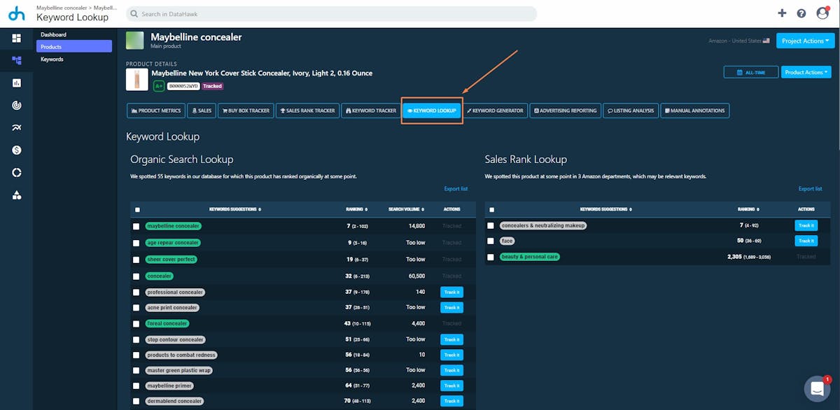 Amazon Keyword Research