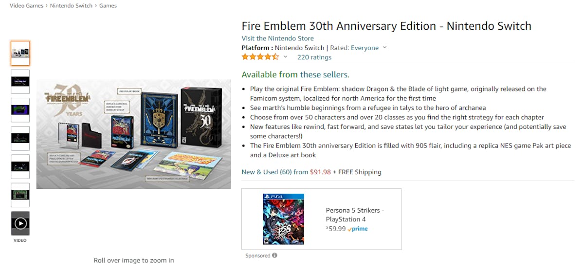 Amazon Best Seller Analysis: Video Games