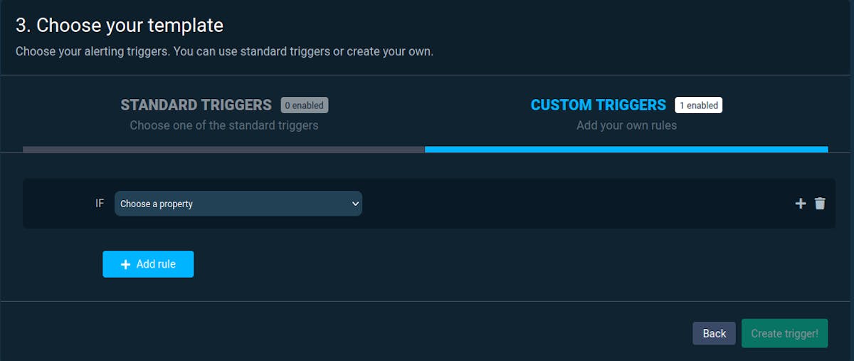 Choosing a custom template for your Amazon email alerts