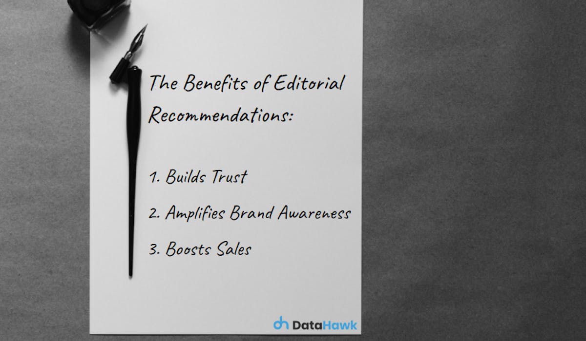 How to get Amazon editorial recommendations
