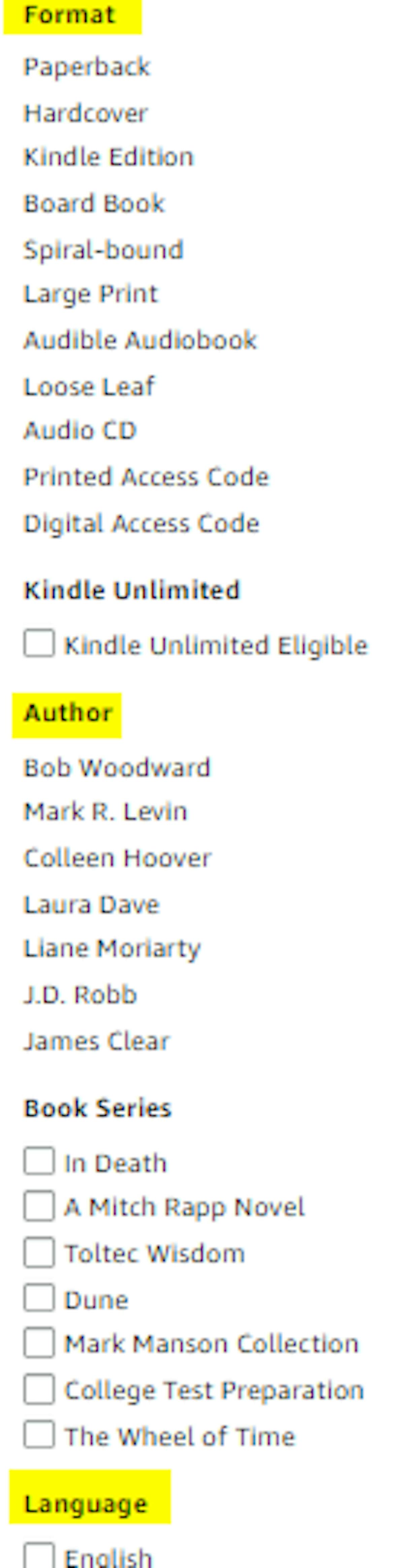Product Attributes and Advanced Search Strategy