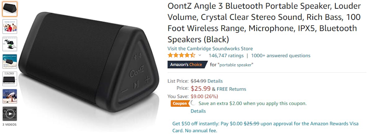 Extra Savings Amazon Badges