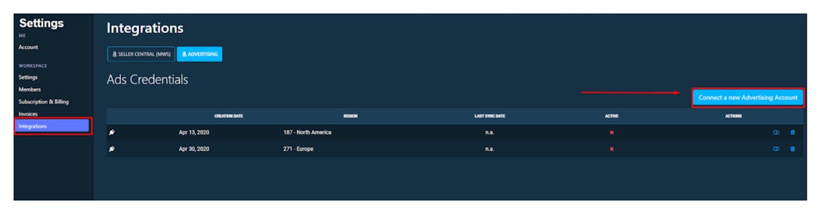 DataHawk Ads Dashboard