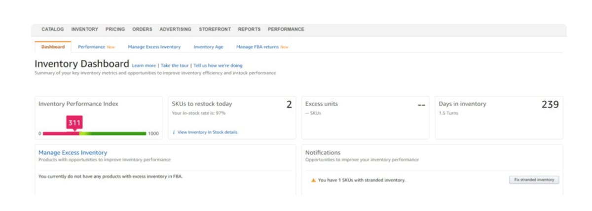 Seller Guide to Amazon Inventory Performance Index