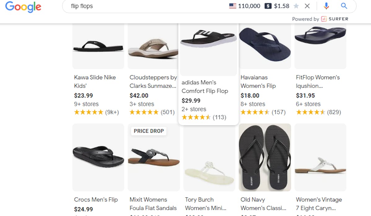 Keywords on Shopify