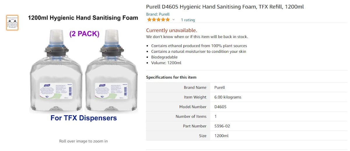 Amazon Best Seller Analysis: Hand Sanitizers 