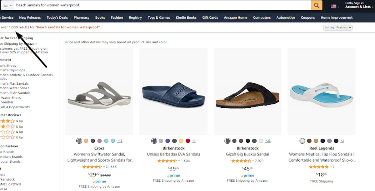 Amazon Advanced Search using syntax