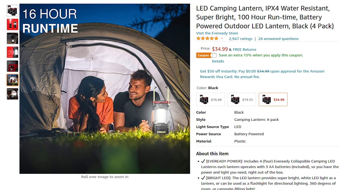 Amazon Listing Images