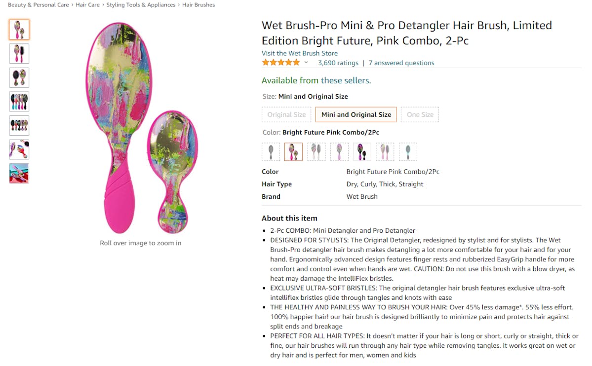 Amazon Best Seller Analysis: Hairstyling Tools