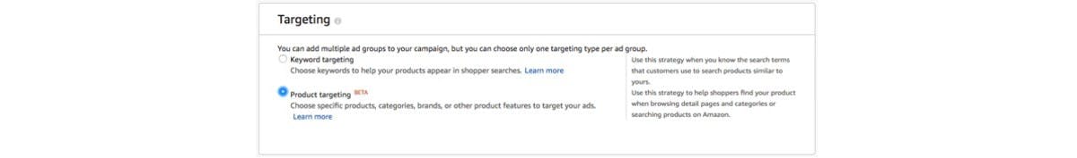 Amazon Targeting
