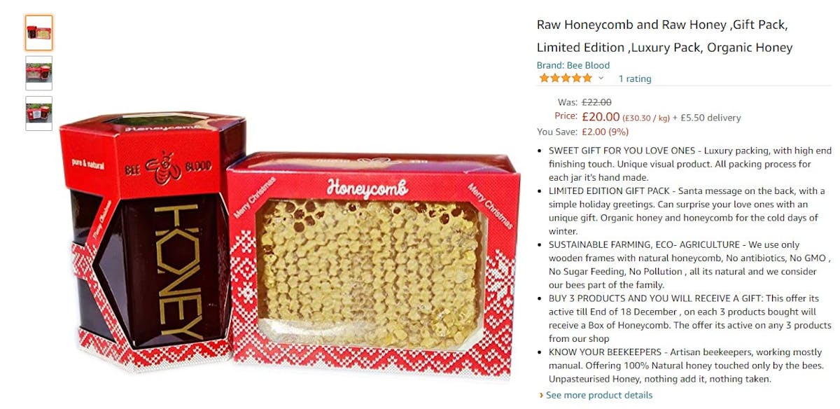 Amazon Best Seller Analysis: Honey