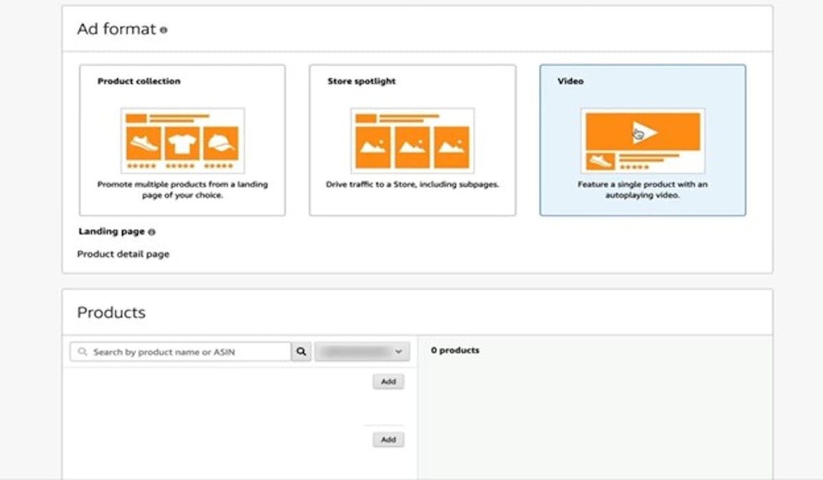 Select Ad Format
