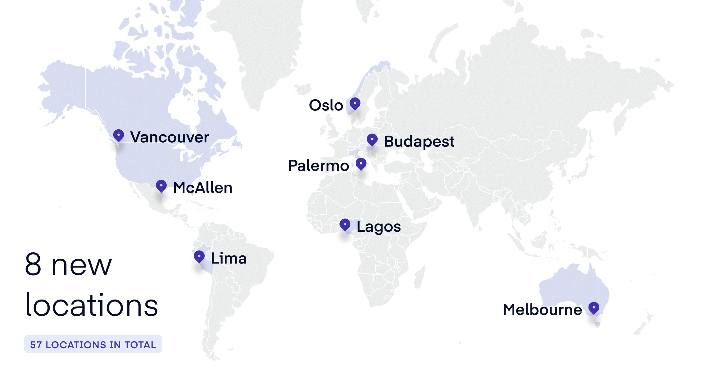 datapacket new locations 2024