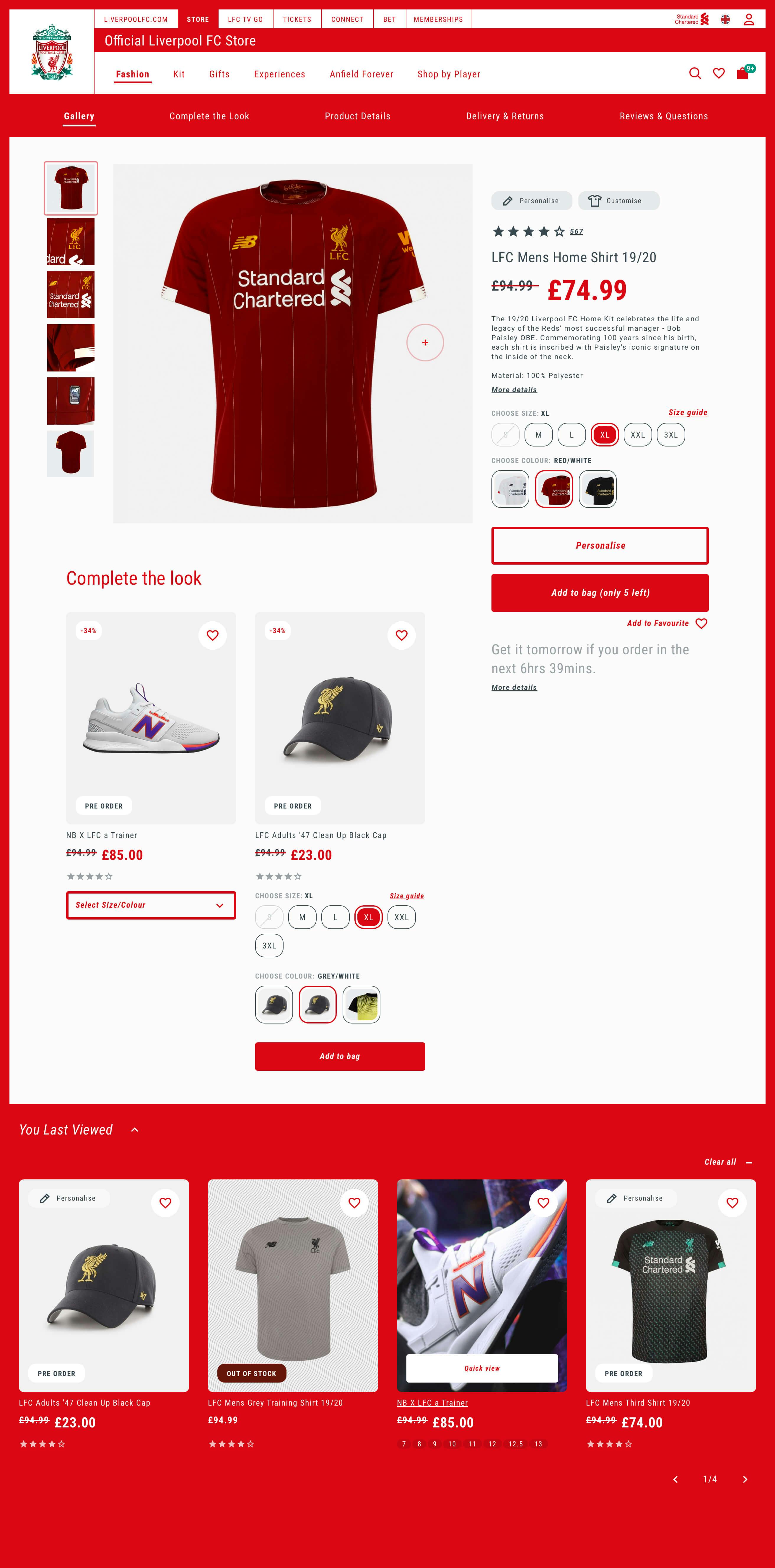 Liverpool FC Design System