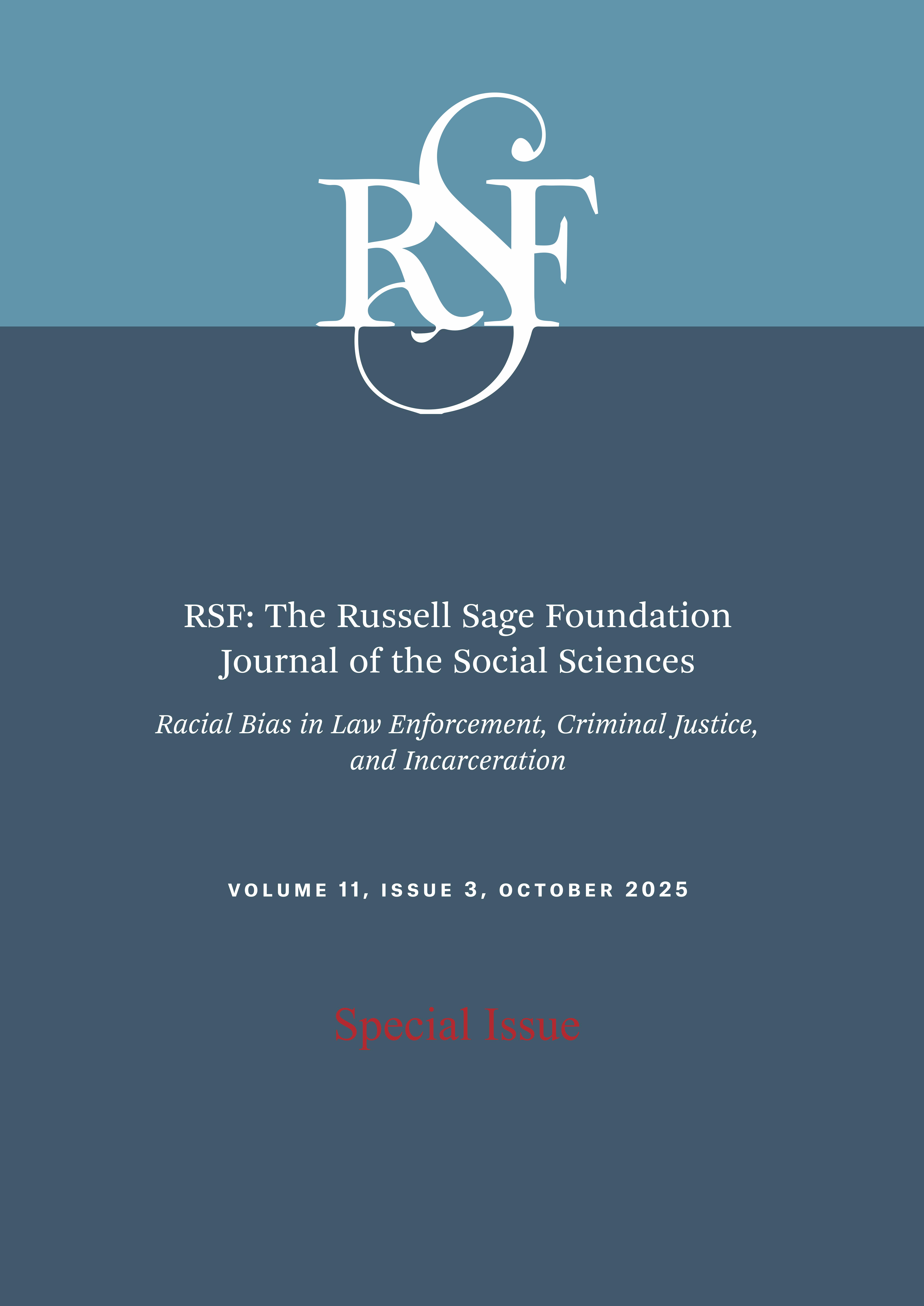 RSF Journal of the Social Sciences