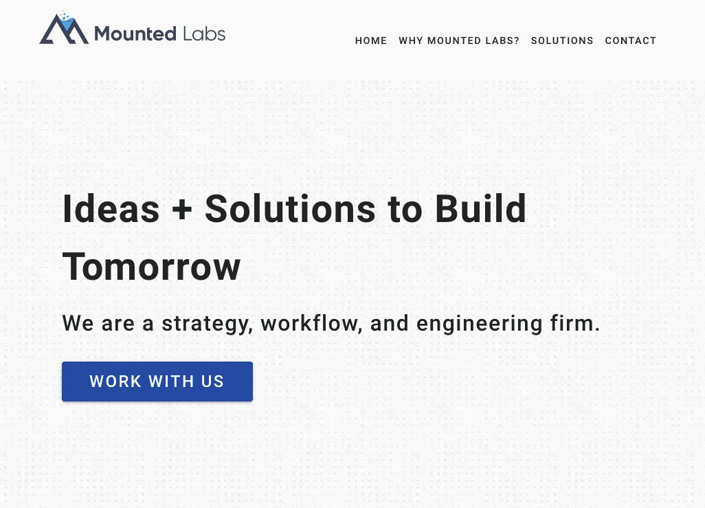 Mounted Labs Website