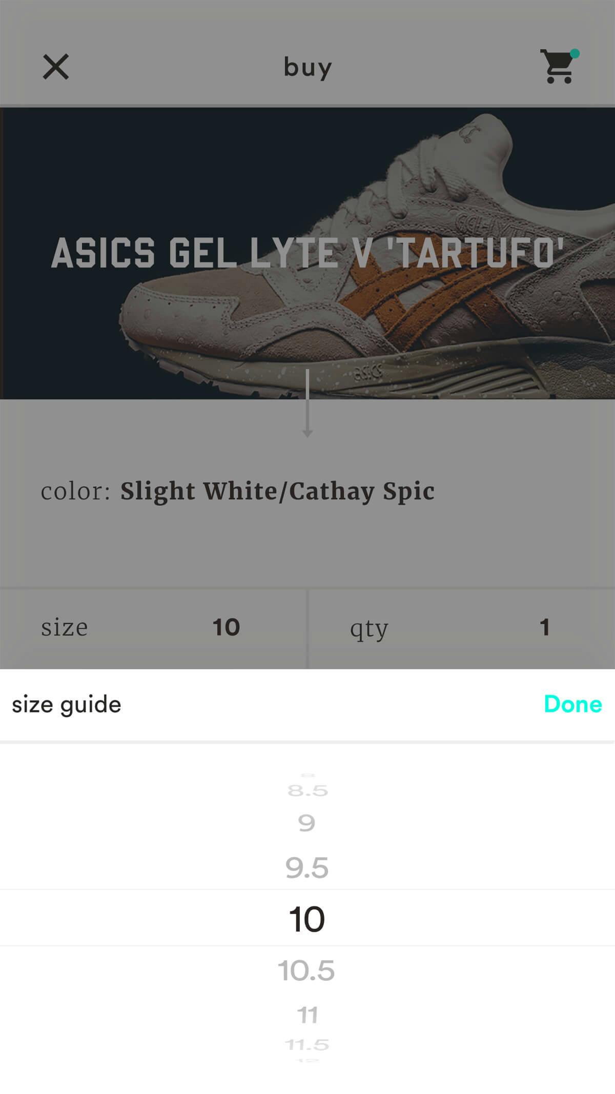 mobile pick size