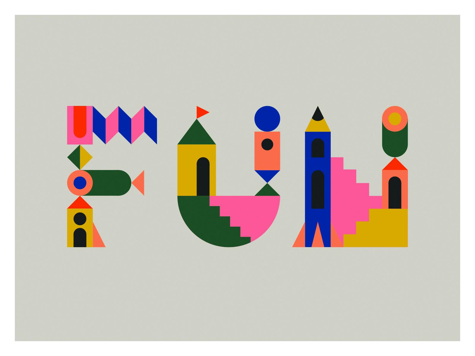 FUN lettering